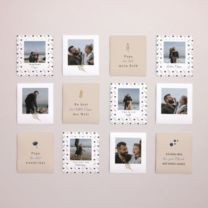 Magnet Objekte Pack mit 12, magnetisch Vatertag Blumen Motive foto N° 1