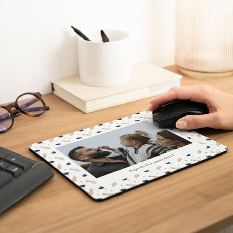 Mousepad Objekte Rechteck Vatertag Blumen Motive