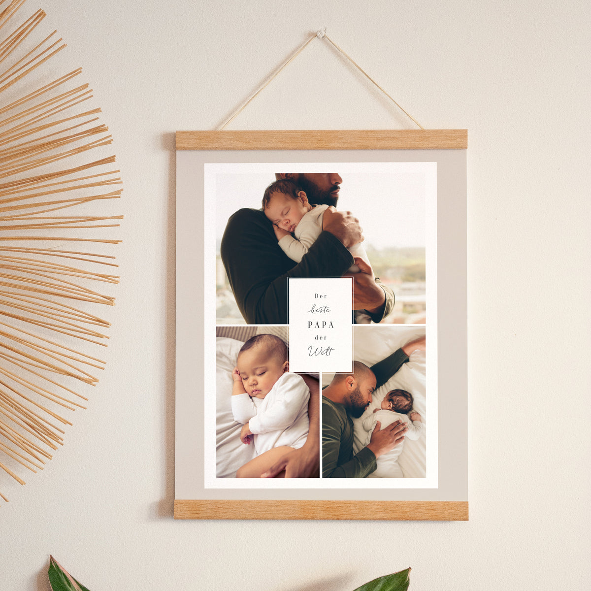 Poster Objekte Porträt Der beste Papa der Welt foto N° 1