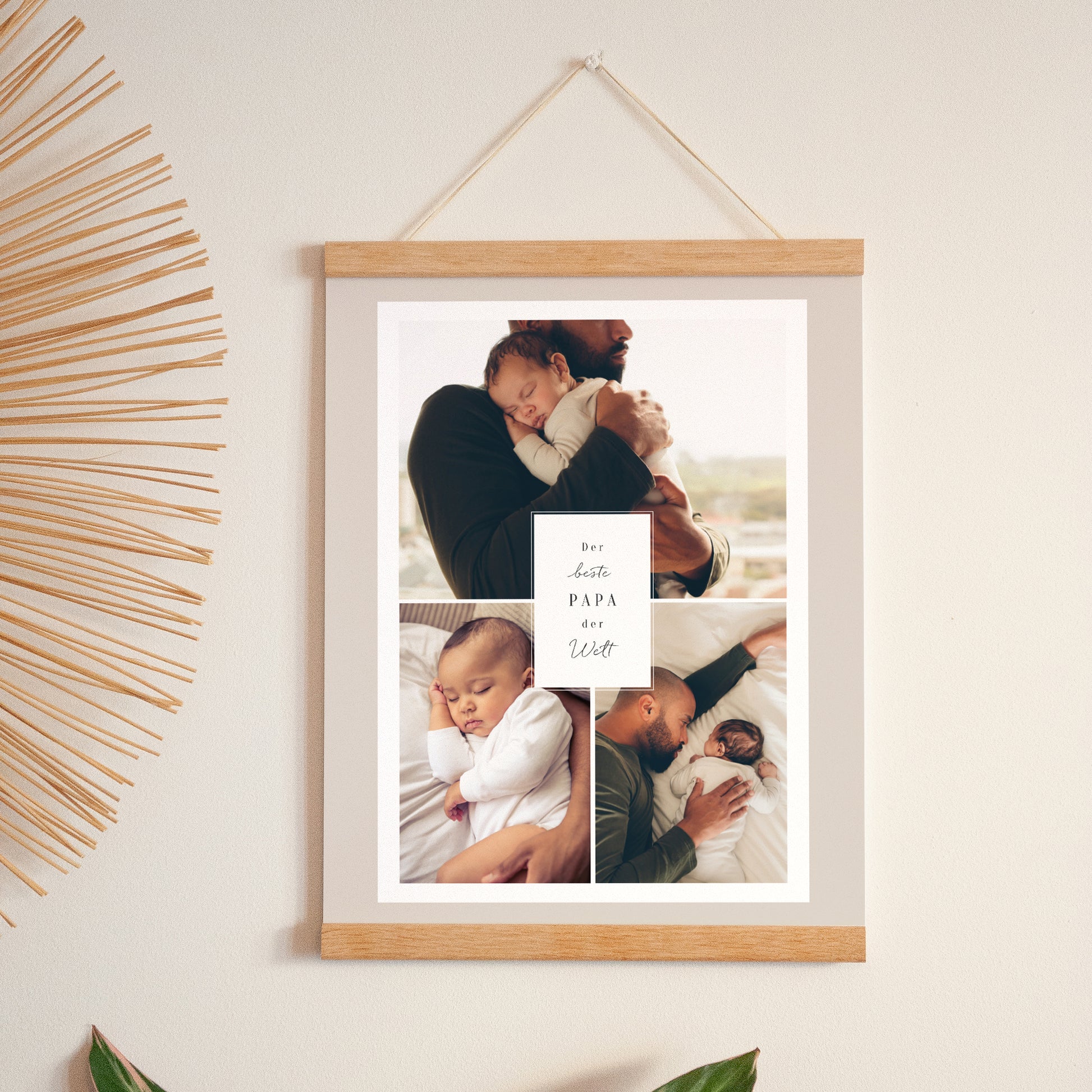 Poster Objekte Porträt Der beste Papa der Welt foto N° 1