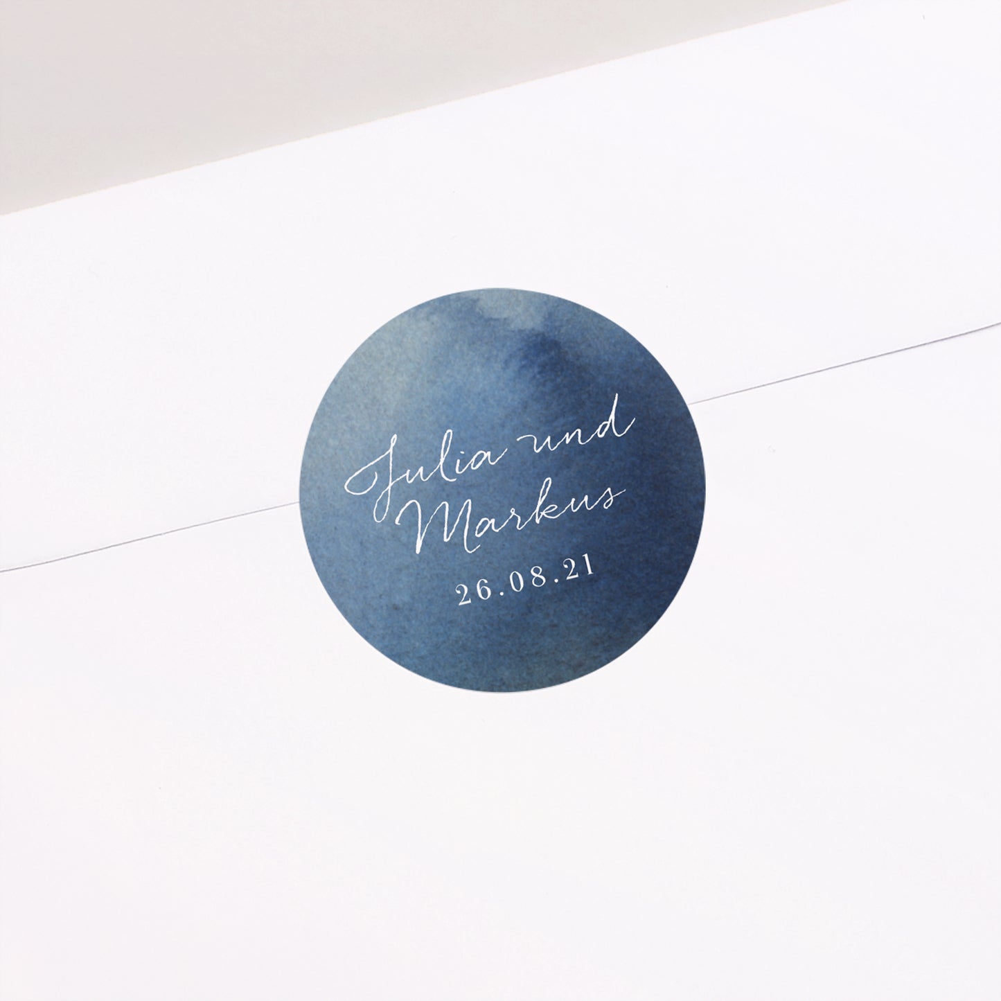 Sticker Hochzeit Rund Magische Nacht foto N° 2