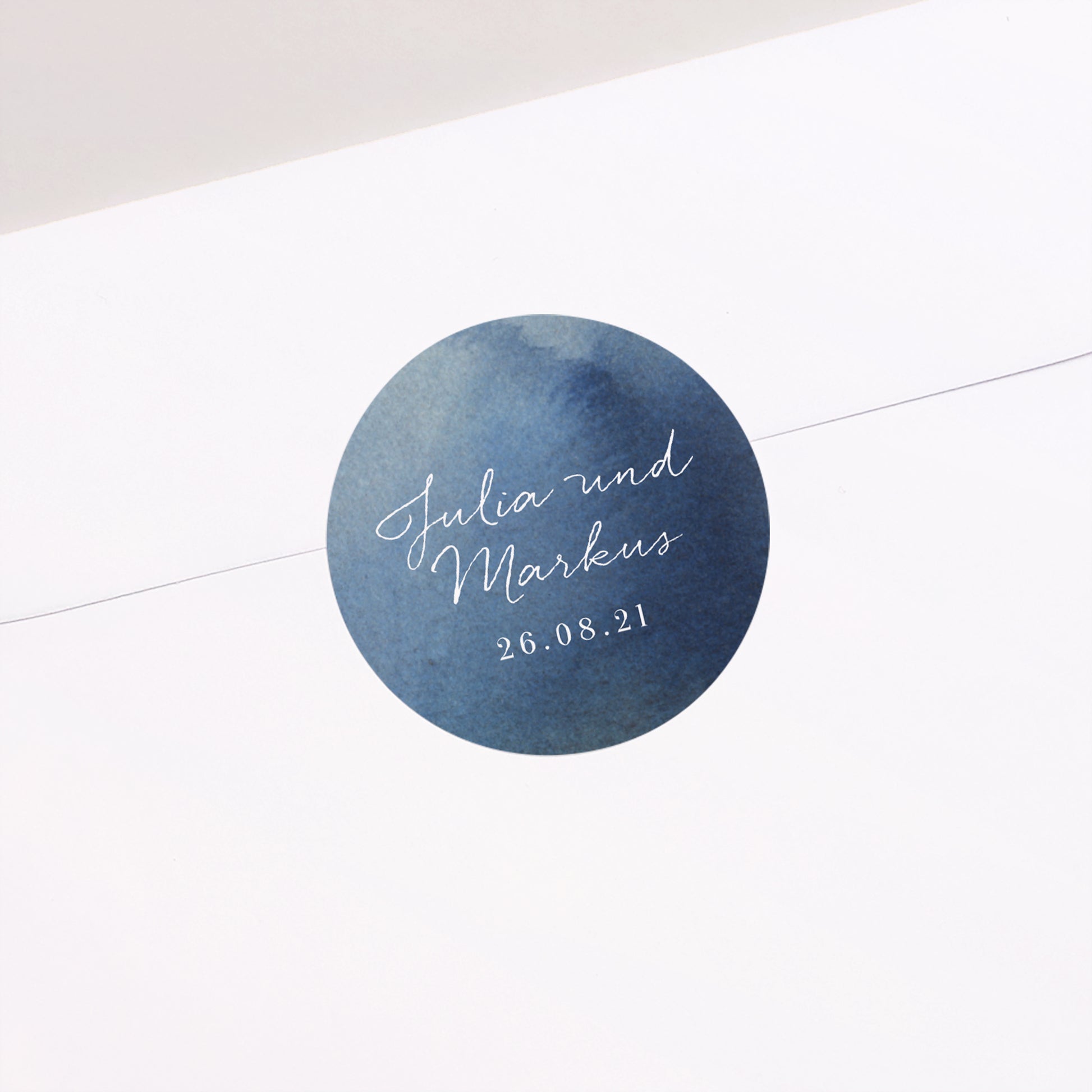Sticker Hochzeit Rund Magische Nacht foto N° 2