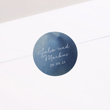 Sticker Hochzeit Rund Magische Nacht foto N° 2
