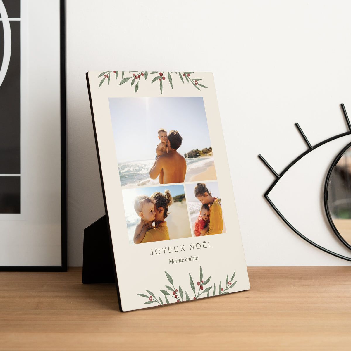 Fotorahmen Weihnachten PortraitPorträt Pflanzenrahmen foto N° 1