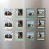 Fotoabzug Weihnachten Pack mit 12, magnetisch Brennender Busch foto N° 1