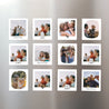 Fotoabzug Weihnachten Pack mit 12, magnetisch Einfarbige Illustrationen foto N° 1