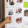 Fotoabzug Weihnachten Pack mit 12, magnetisch Einfarbige Illustrationen foto N° 2