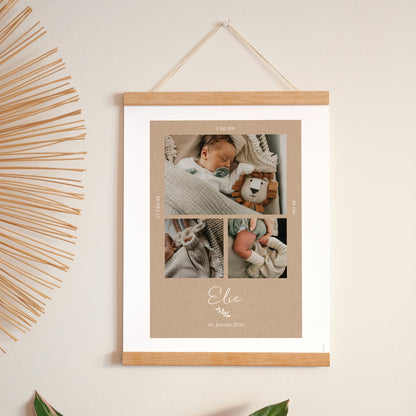 Poster Geburt Porträt Porträt Kraft Natur foto N° 1