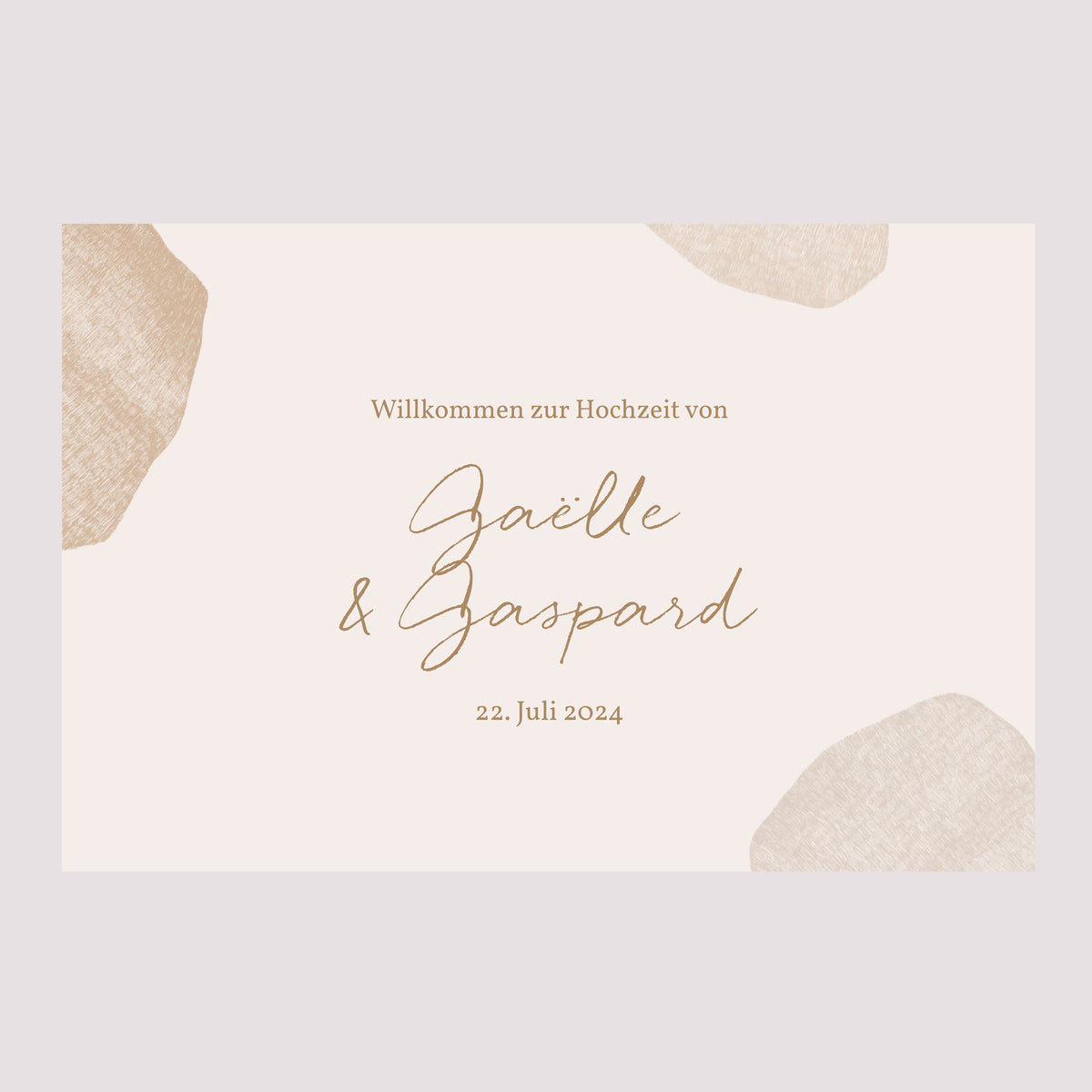 Begrüßungstafel Hochzeit Landschaft 90 x 60 cm Herz der Toskana foto N° 2
