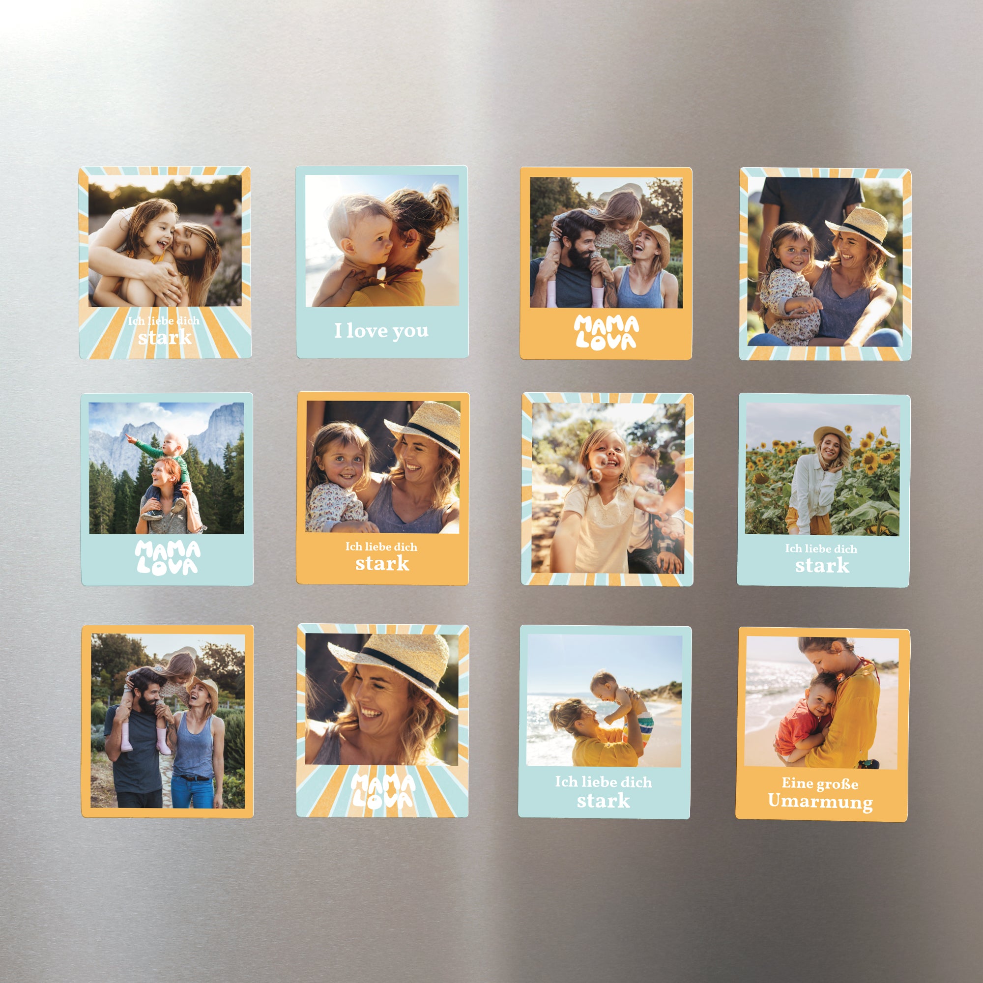 Magnet Objekte Pack mit 12, magnetisch Mama Lova foto N° 1