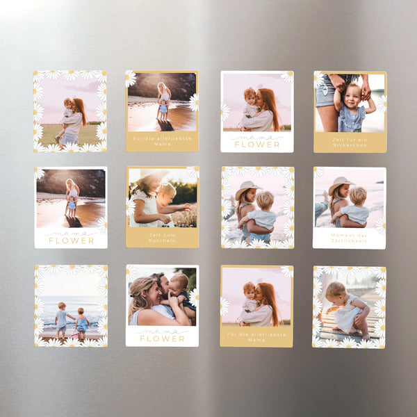 Magnet Objekte Pack mit 12, magnetisch Mama Flower foto