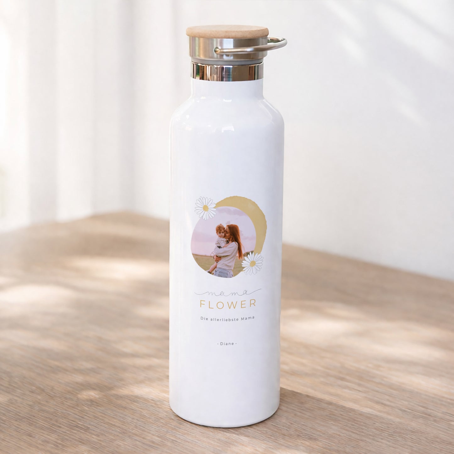 Trinkflasche Objekte 75 cl Mama Flower foto N° 1