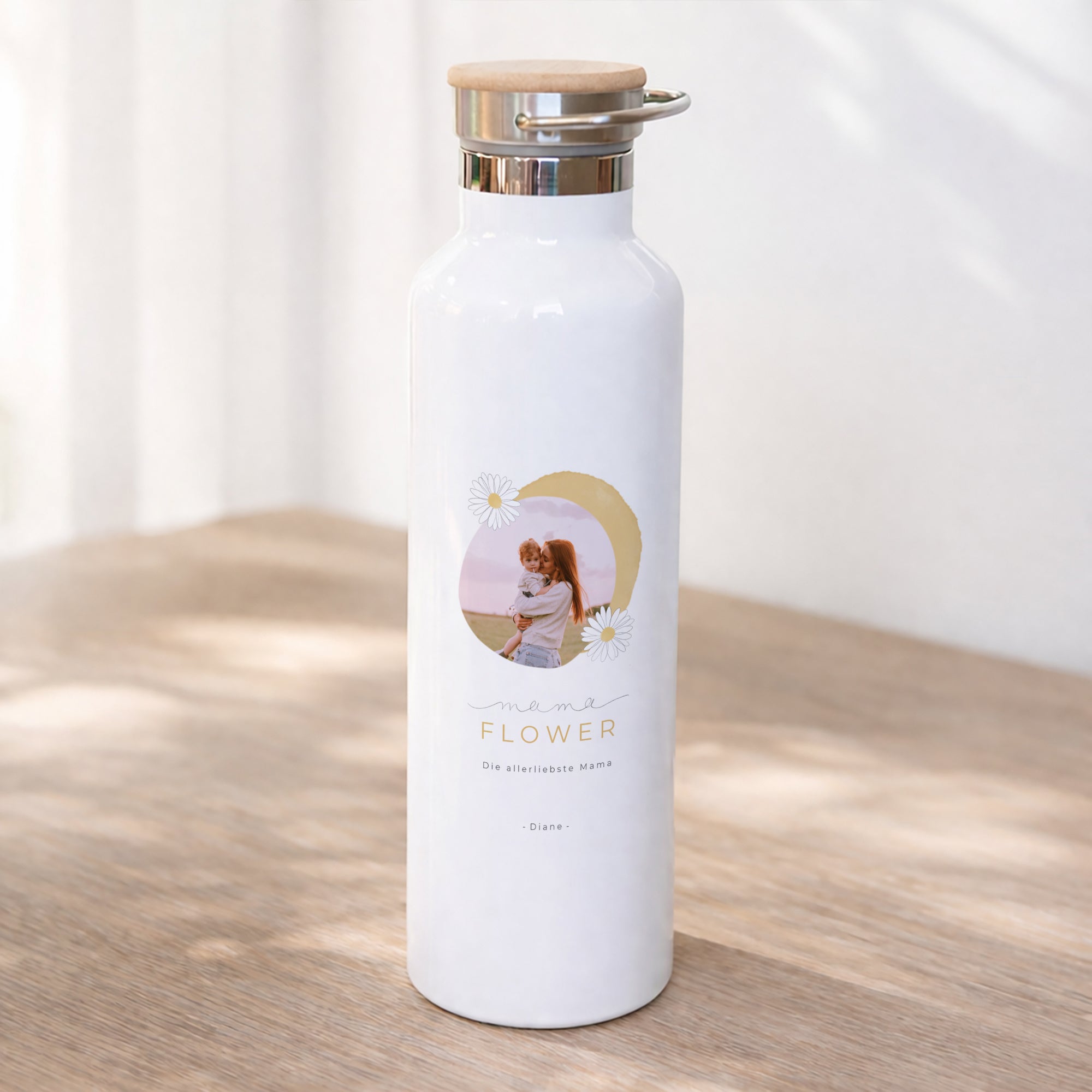Trinkflasche Objekte 75 cl Mama Flower foto N° 1