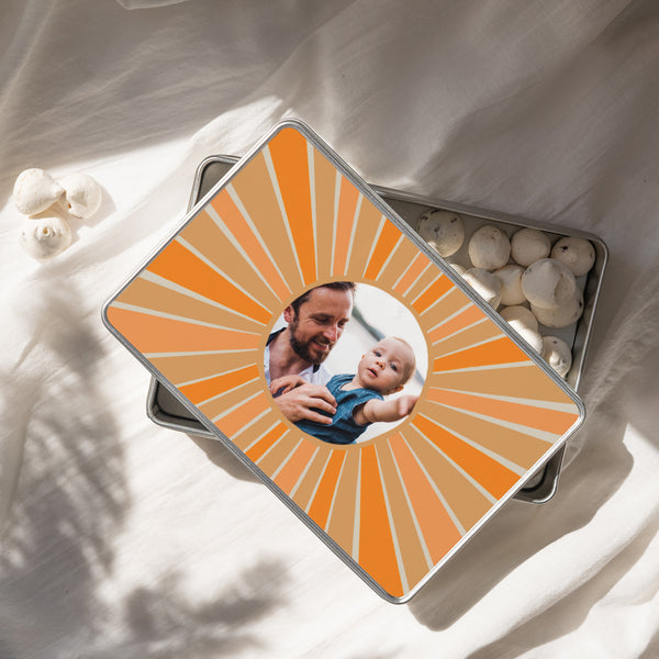 Metalldose Objekte Rechteck Mein Papa für mich foto