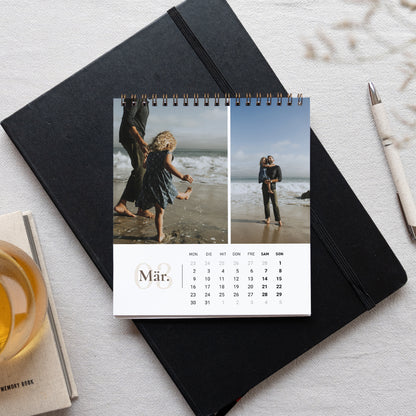 Kalender Weihnachten Büro, Staffelei Ovaler Weihnachtskranz foto N° 3