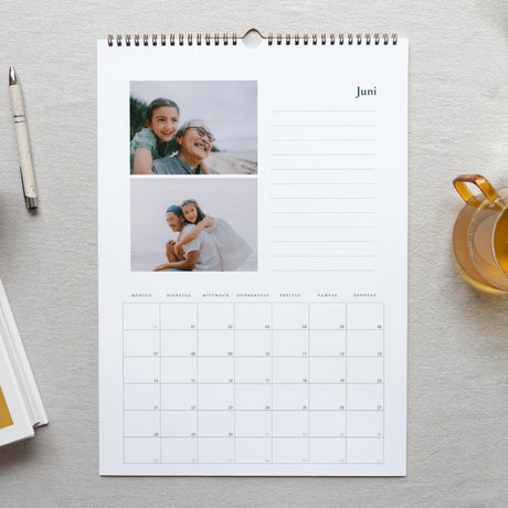 Kalender Weihnachten Wandgemälde A3 arche elemente weihnachten