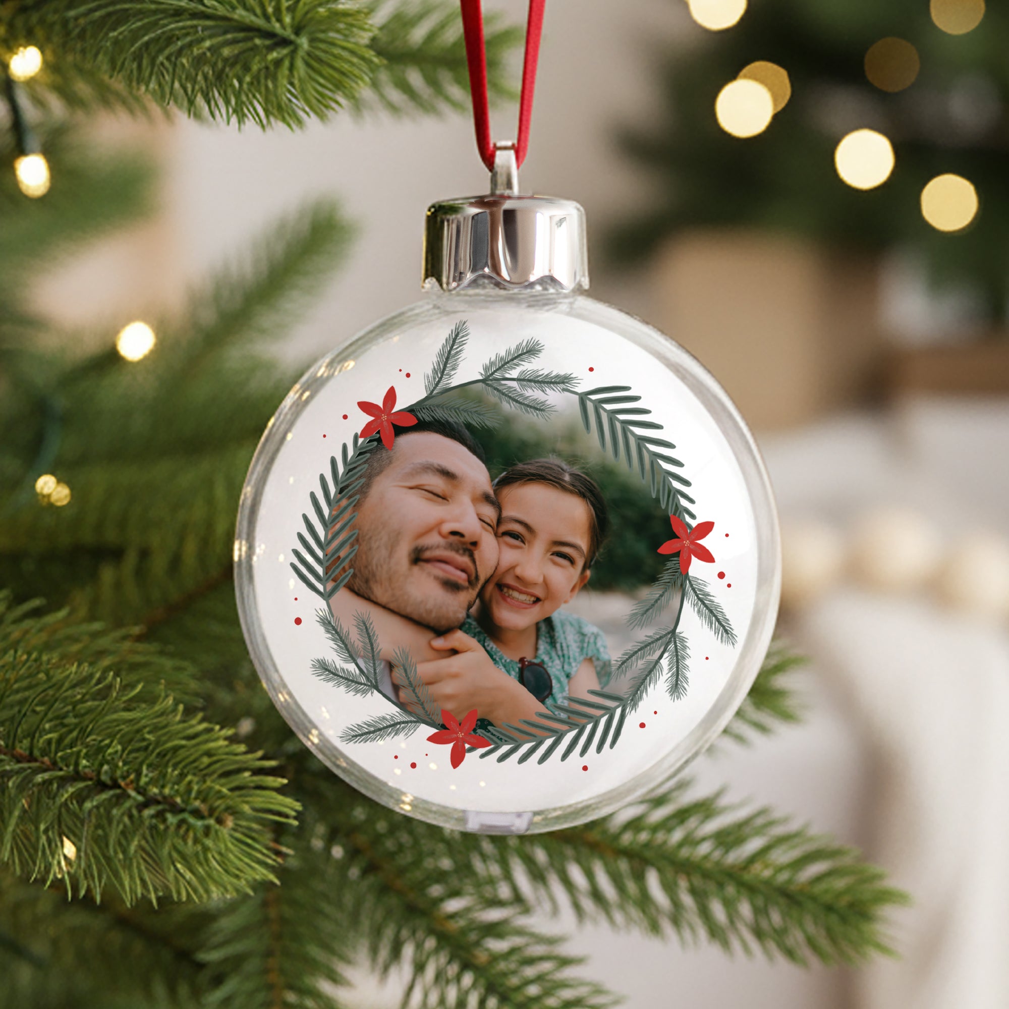 Weihnachtskugel Weihnachten Runde Erinnerungskugel foto N° 1