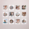 Fotoabzug Weihnachten Pack von 12 Erinnerungskugel foto N° 1