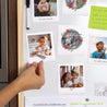 Fotoabzug Weihnachten Pack mit 12, magnetisch Erinnerungskugel foto N° 2