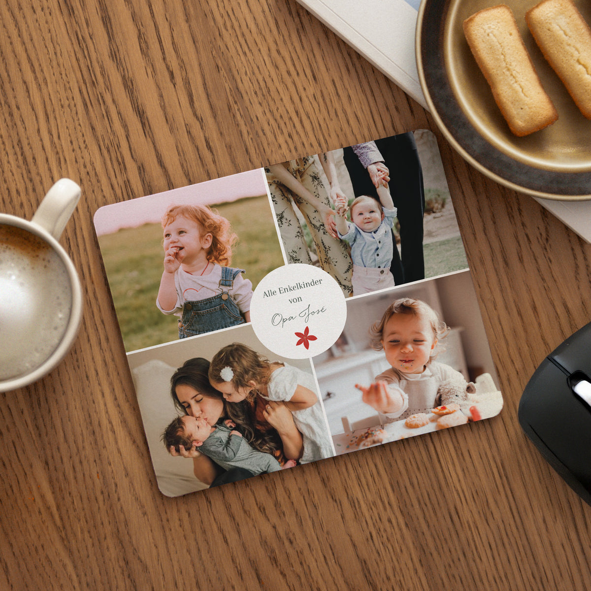 Mousepad Weihnachten Rechteck Erinnerungskugel foto N° 1