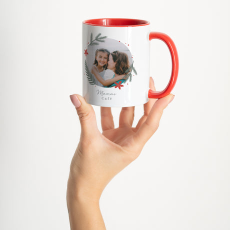 Tasse Weihnachten Rot Erinnerungskugel