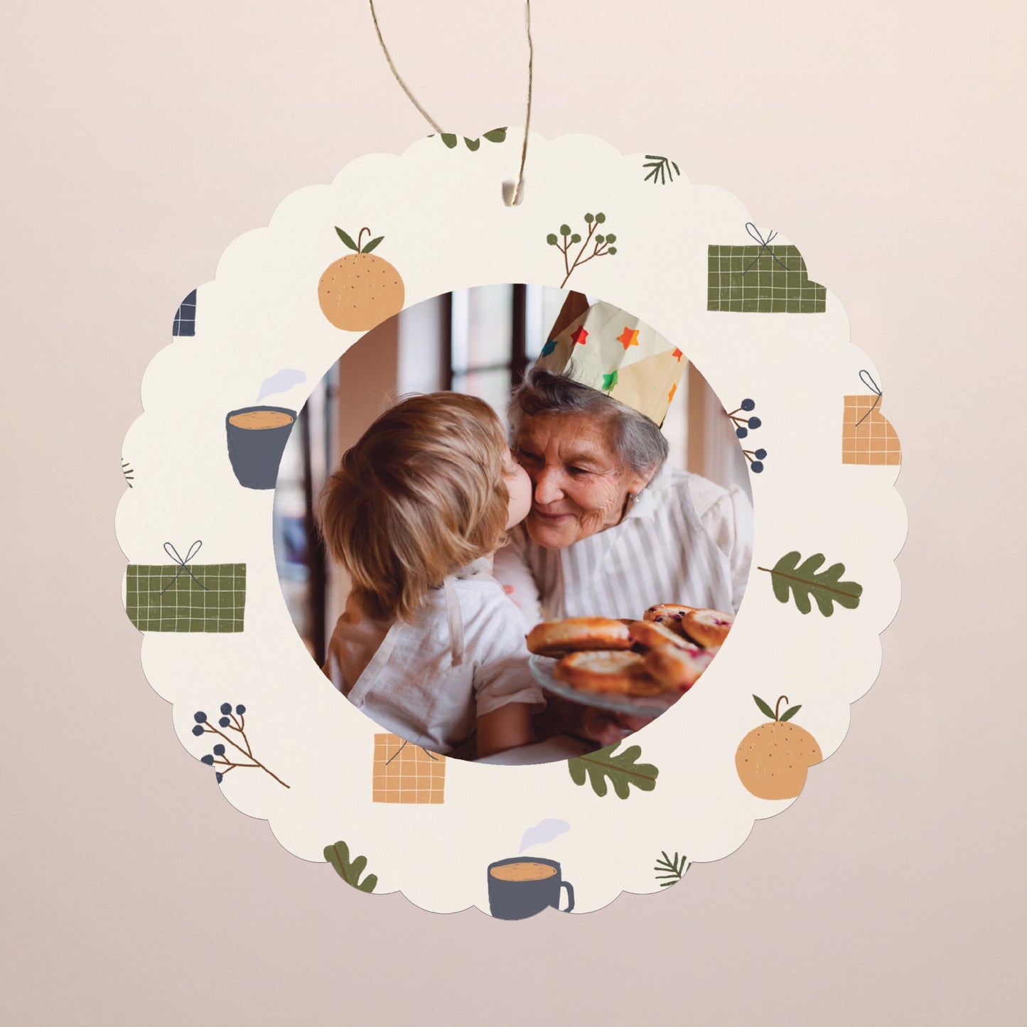 Weihnachtskarte Weihnachten Zum Aufhängen Weihnachtsgeist II foto N° 1