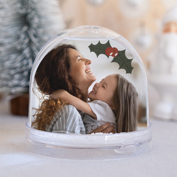 Schneekugel Weihnachten Glass Wintersonnenwende foto