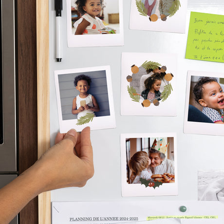 Fotoabzug Weihnachten Pack mit 12, magnetisch Wintersonnenwende