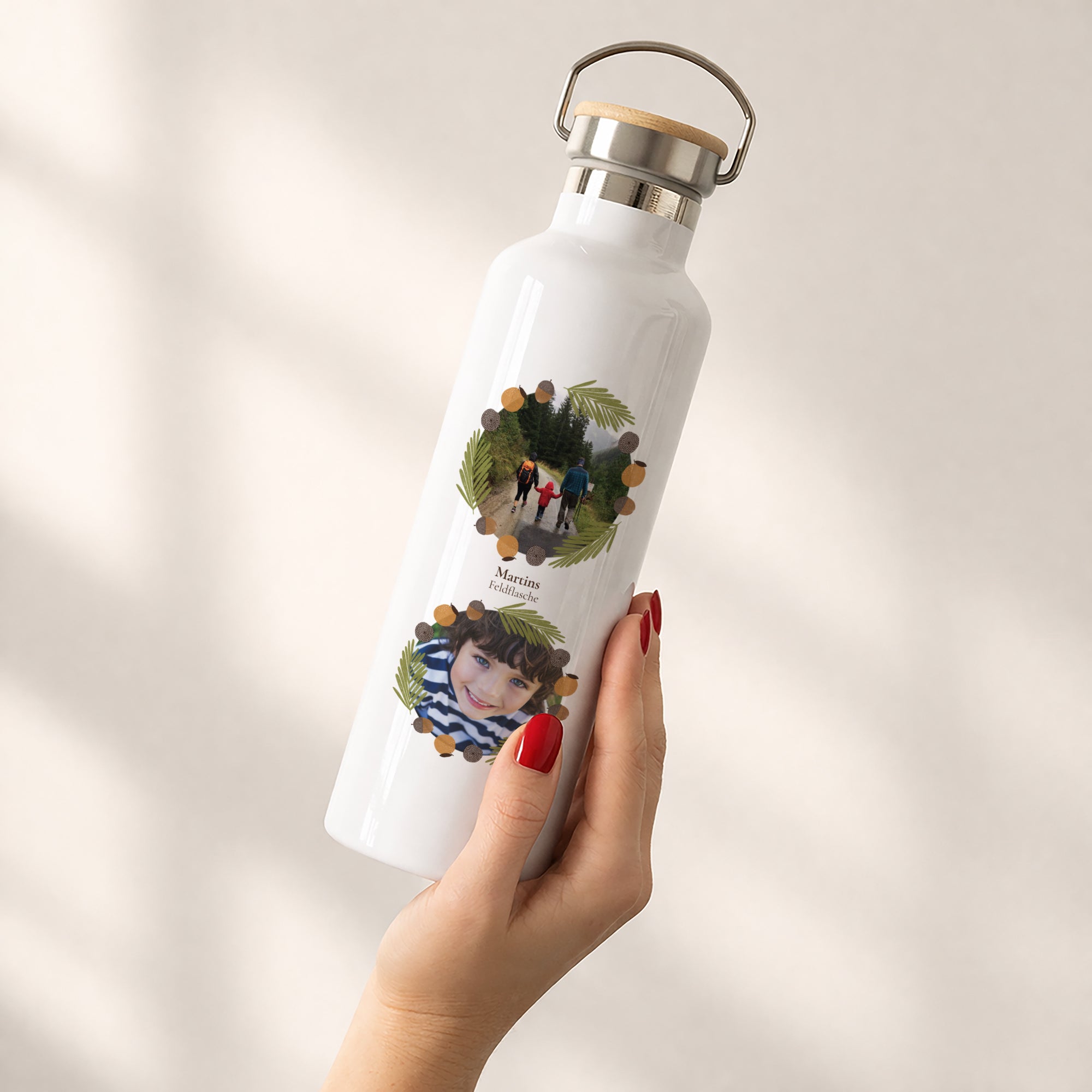 Trinkflasche Weihnachten 75 cl Wintersonnenwende foto N° 2