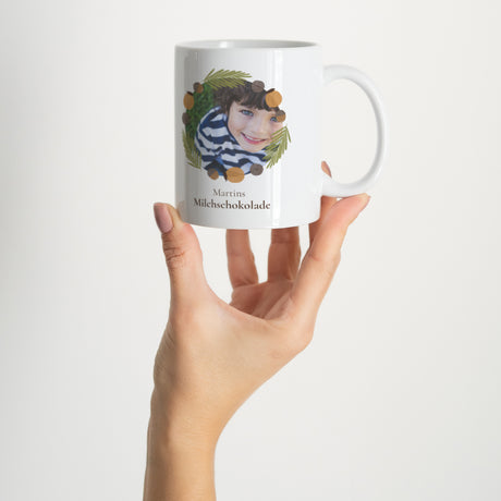 Tasse Weihnachten Weiß Wintersonnenwende