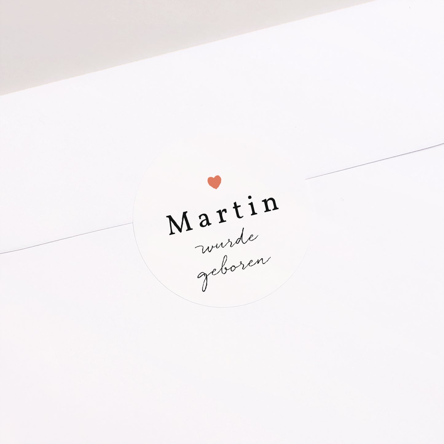 Sticker Geburt Rund Atout Coeur foto N° 2
