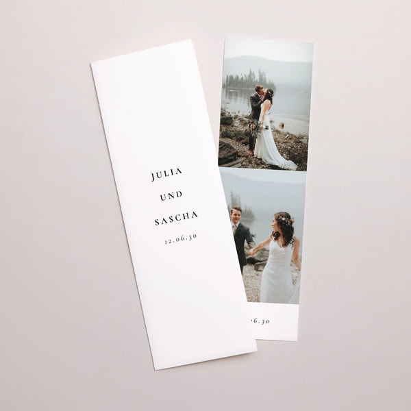 Dankeskarte Hochzeit Fotoautomaten Lesezeichen Arche Foto foto
