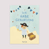 Poster Kindergeburtstag Porträt Kleiner Pirat foto N° 2