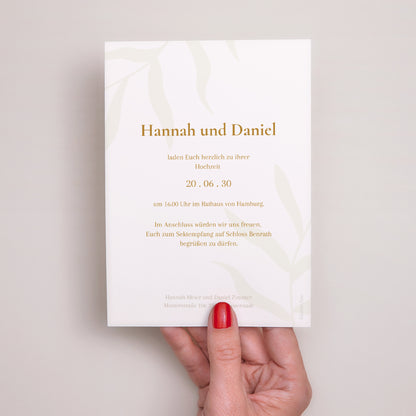 Hochzeitseinladung Bohème Chic foto N° 3
