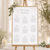 Sitzplan Hochzeit Porträt Die Vereinigung des Olivenbaums foto N° 1
