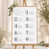 Sitzplan Hochzeit Porträt Süßes Gold foto N° 1