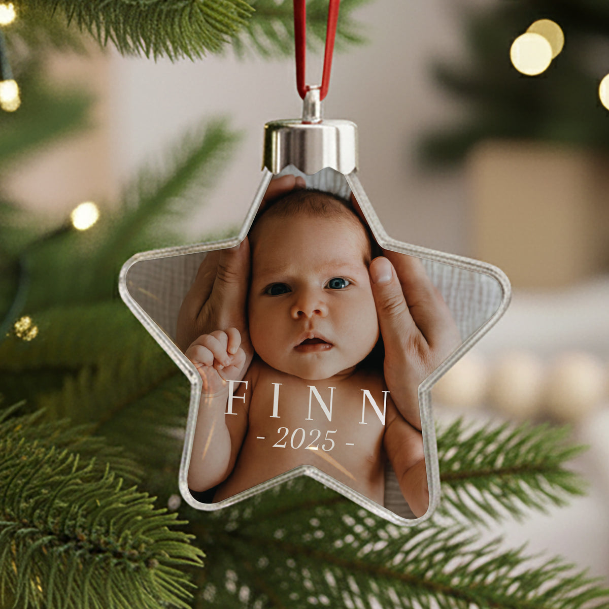 Weihnachtskugel Weihnachten Stern Magie im Haus foto N° 1