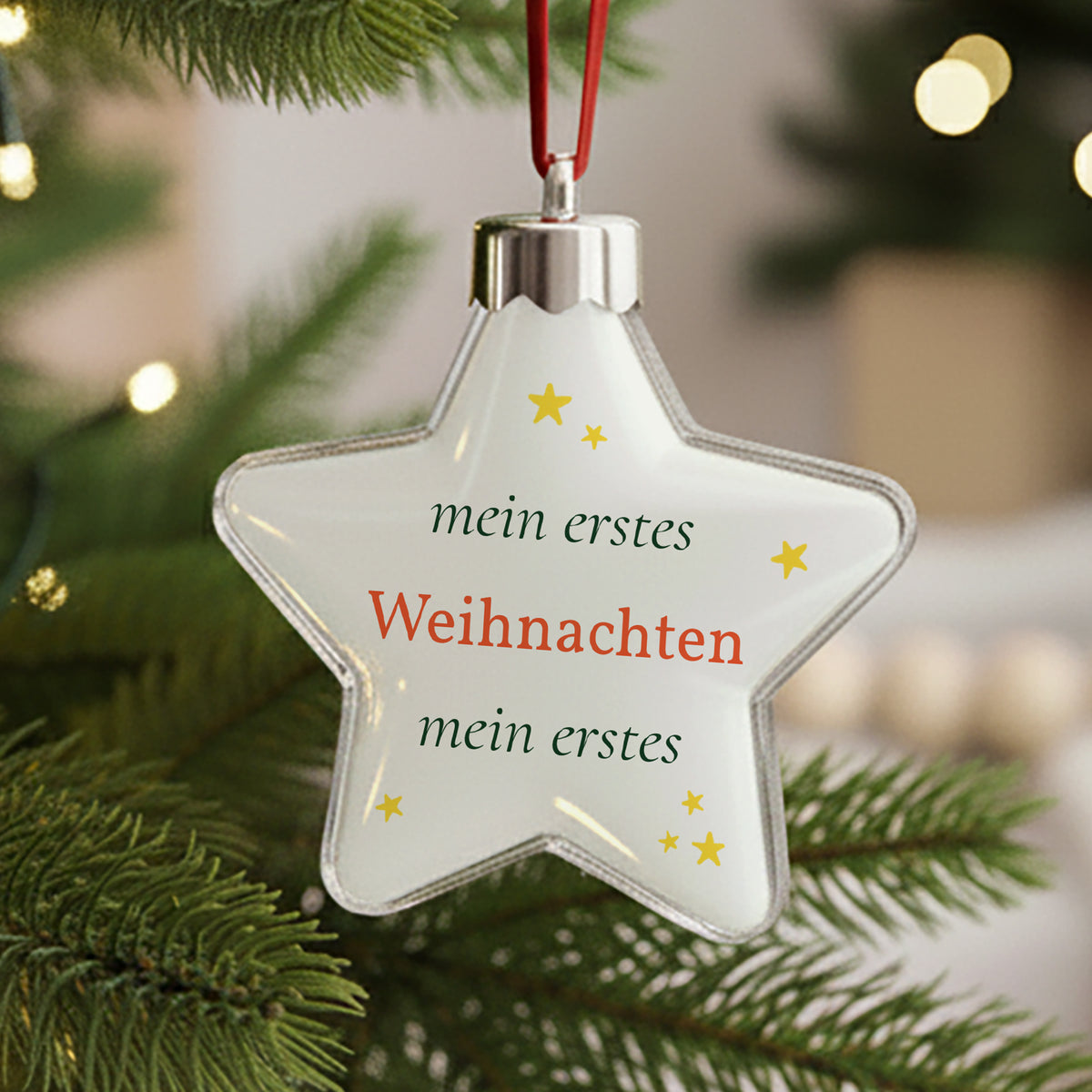 Weihnachtskugel Weihnachten Stern Unser lieber Stern foto N° 1