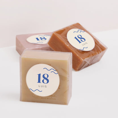 Sticker Geburtstag Rund Junge Foto-Typo, 18 Jahre alt foto N° 3