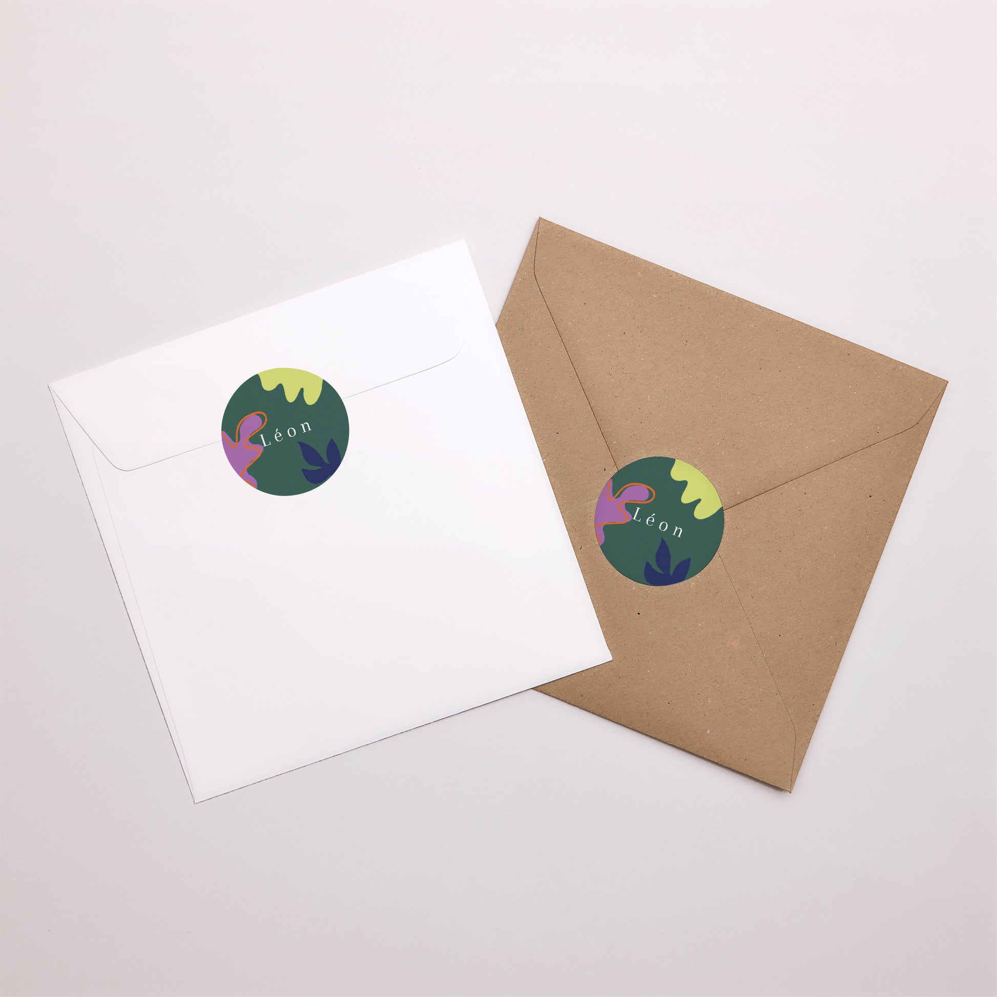 Sticker Geburtstag Rund Flashy Party foto N° 4