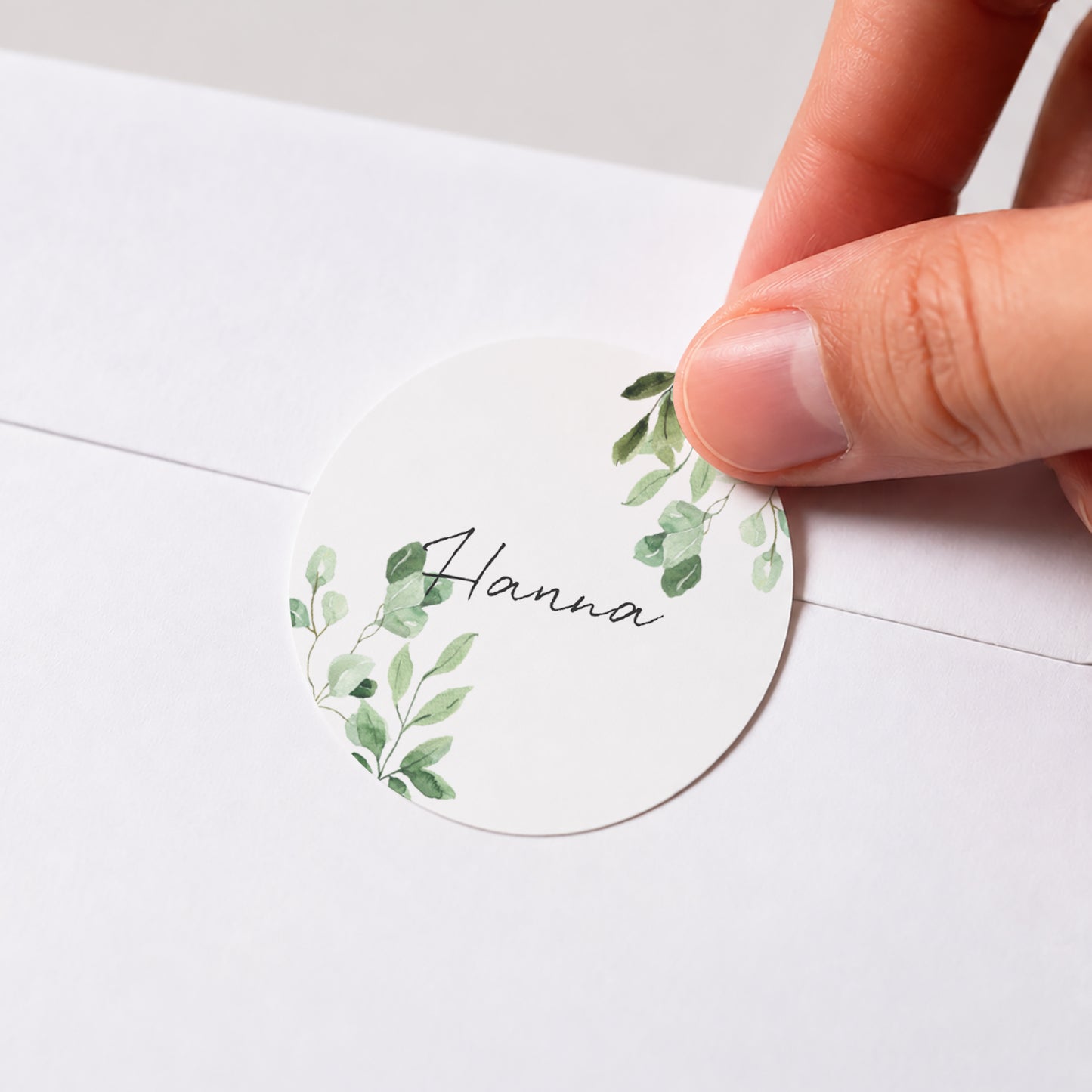 Sticker Geburtstag Rund Trio Vegetal foto N° 1