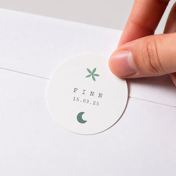 Sticker Taufe Rund Die Verkündigung foto