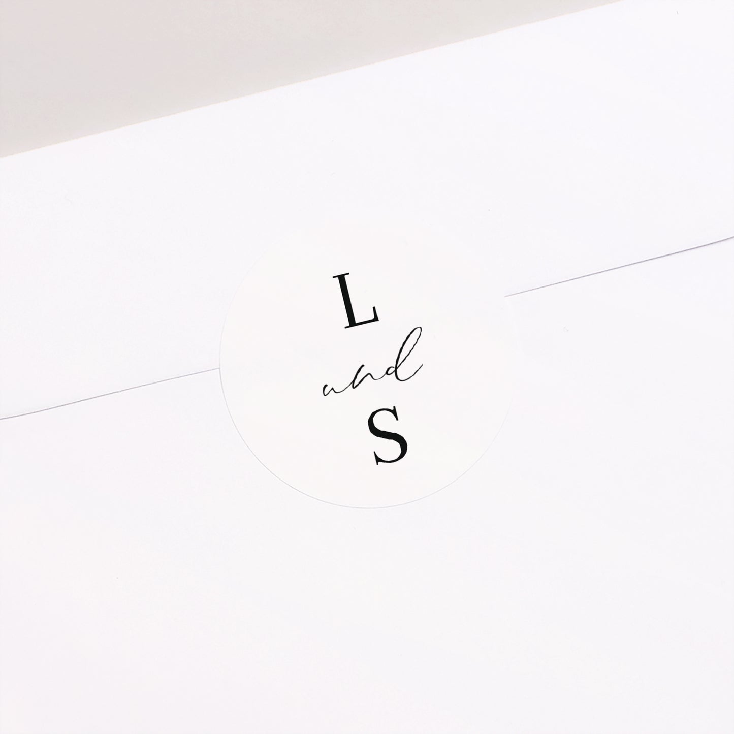 Sticker Hochzeit Rund Petit Brin Chic foto N° 2