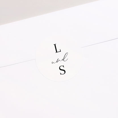 Sticker Hochzeit Rund Petit Brin Chic foto N° 2