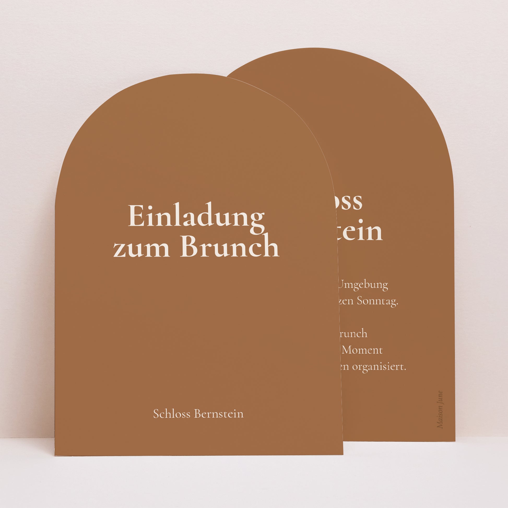 Einladungskarte Hochzeit Kleine Arche foto N° 1