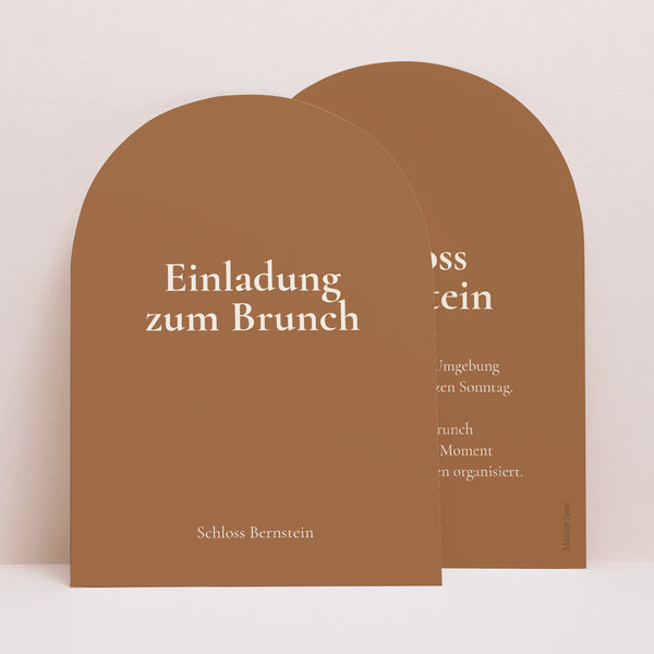 Einladungskarte Hochzeit Kleine Arche foto