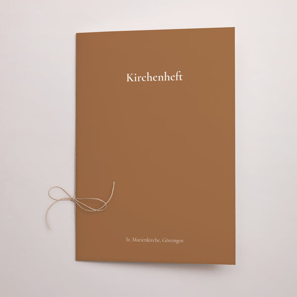 Kirchenheft Hochzeit Doppelflügel foto
