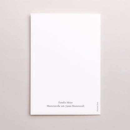 Dankeskarte Trauer Doppelter Porträtflügel foto N° 3