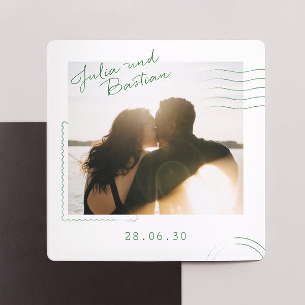Save the date Karte Hochzeit Satz von 9, magnetisch. foto