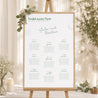 Sitzplan Hochzeit Porträt foto N° 1